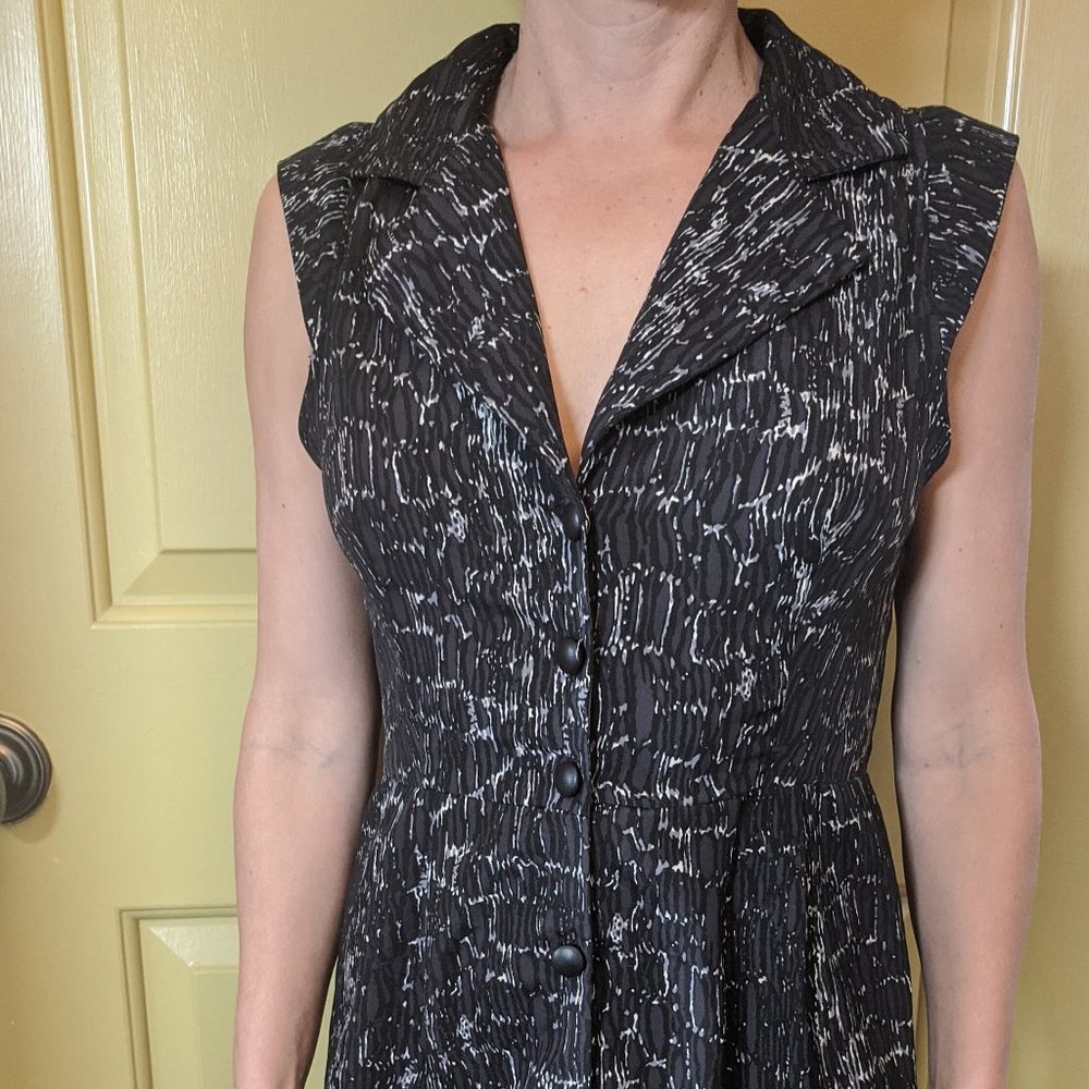 Black & White Dress Xsmall